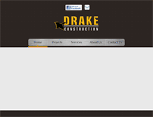 Tablet Screenshot of cdrakeconstruction.com